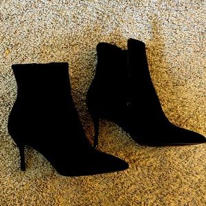 suede booties